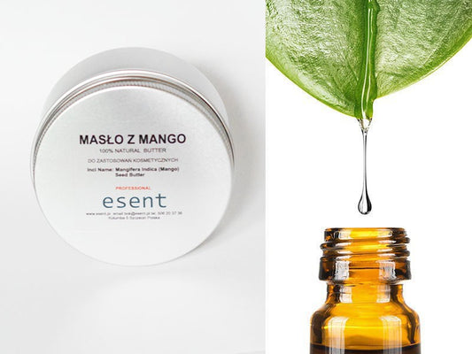 Masło z Mango 200 ml - ultranawilżenie, zapobiega utracie wilgoci, ESENT