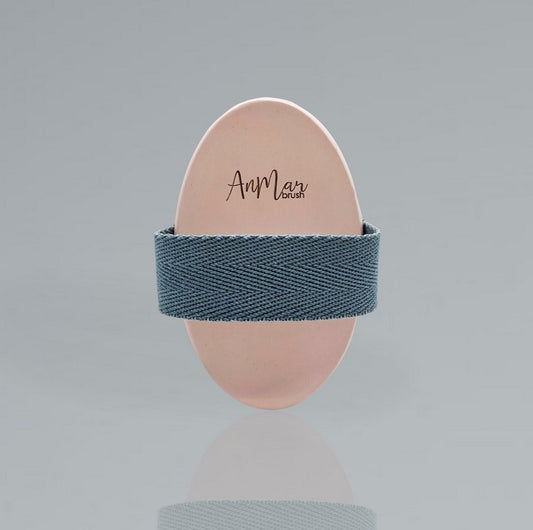 Miękka, Różowa, naturalna szczotka do masażu ciała, szczecina i drewno bukowe, DC1KK, AnMar Brush