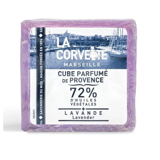 Mydło Marsylskie Prowansalskie LAWENDA, 300g, La Corvette