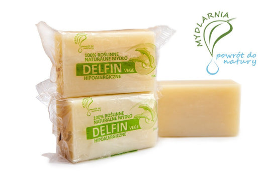 Naturalne mydło roślinne DELFIN VEGE, Powrót do Natury, 200 g