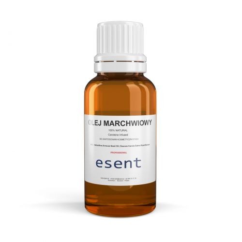 Olej marchwiowy (macerat), z marchwi idealny do opalania, ESENT, 20 ml, olejek marchewkowy