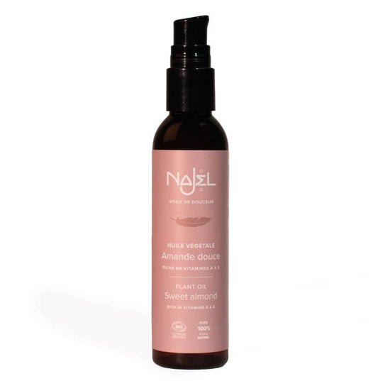 Organiczny olej ze słodkich migdałów, certyfikowany, 80 ml, Najel