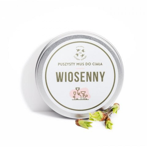 Puszysty, wiosenny mus do ciała, 150 ml, Cztery Szpaki