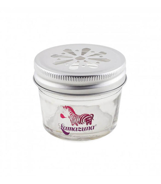 Słoiczek do przechowywania kosmetyków, z wentylowaną pokrywką - idealny do kosmetyków w kostce, ZERO WASTE, 1 szt., Lamazuna
