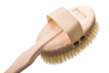 Szczotka do mycia i masażu ciała, z rączką, DC1FPK, z włosiem z kaktusa agawy, Rozgwiazda, Brista